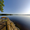 Breakfast on Veranda - Amanningen lake - sweden
