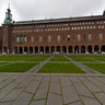 Stockholm City Hall, Front Garden, Sweden