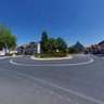 Streetcircel in the inner city of Heuchelheim near Giessen, Germany