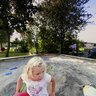 Vaduz Spielplatz Sandkasten