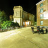 Night view outside Liceo & ITEC