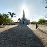 San Jeronimo Norte Plaza Central y parroquia Nuestra Señora  de la Asunción