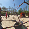 The biggest children's playground in Warsaw.