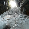 Ice Cave On Durmitor Near Zabljak