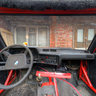 Old red BMW 318