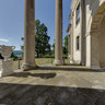 Rear Portico Vanderbilt Mansion Hyde Park NY
