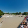 Surfing at Isar high-water