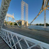 Iron Bridges over the Redeau River, New Edinburgh, Ottawa, Canada
