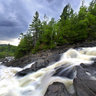 The Senator at Ragged Falls
