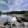 The bottom of Ragged Falls