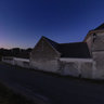 Village Church and wheat fields. Crissay-sur-Manse