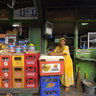 Food Stall Owner, Pasar Pramuka, bird market, Jakarta