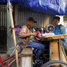 Mobile tailor, Pasar Pramuka, Jakarta