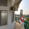 View over Jakarta from Masjid Al Falah Bendungan Hilir