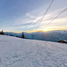 Rosenalm Sonnenuntergang
