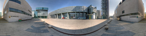 Regierungsviertel Landhausplatz und Klangturm