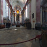Inside the church of the Abbey Altenburg