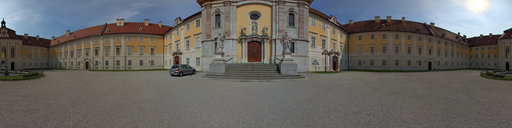 Main courtyard of the Seitenstetten Abbey