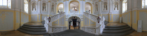 The Abbots Stairs in the Seitenstetten Abbey