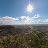View over Antananarivo near the royal palace
