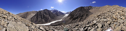 Repeat photo on McCall Glacier (24 June 08 13:42)