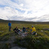Campfire on the Jago River