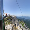 Summit cross Obere Wettersteinspitze (2297m)