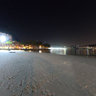 Vista Noturna da Praia da Urca - Rio de Janeiro - Brasil