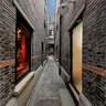 Narrow alleys in Xintiandi