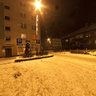 Łobez Plac 3 Marca zima 2009