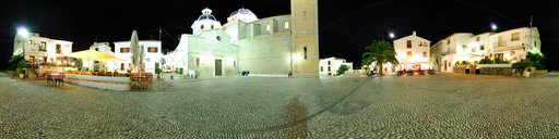 Church Square in Altea, Costa Blanca, Spain
