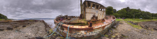 Ship Wreck at Salen Beach - Isle of Mull