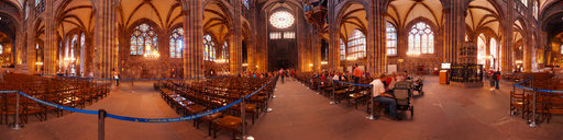 Inside Notre Dame de Strasbourg