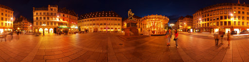 Carousel at the Place de Gutemberg in Strasbourg