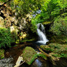 La Vaioaga Waterfall in the Beiului Valley, Romania