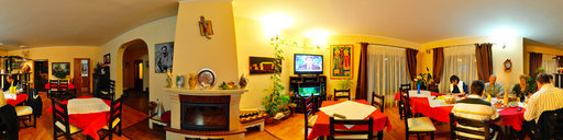 Inside Andreea Inn in Baia de Fier (2)