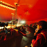 Watching Circus Safari's program in Targu Mures