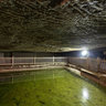 Lake in the Cacica salt mine