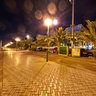 Passeo Maritimo in Palma de Mallorca at night