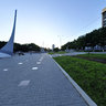 Vladivostok. Ship quay. A staff of Pacific fleet