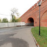 Moscow. The Kremlin. Alexander Garden. The Troitskaya Tower. Troitskiy bridge