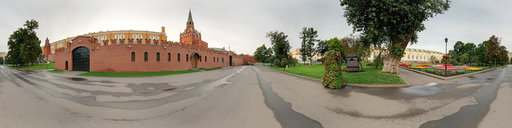 Moscow. The Kremlin. Alexander Garden. The Troitskaya Tower.