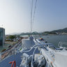 retired warship (destroyer) Kangwon of Jinhae Maritime Park