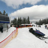 Ski center Martinky, chairlift - bottom station