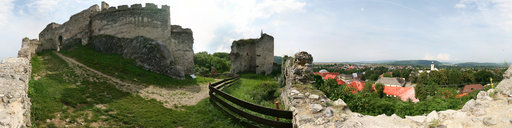 Hrad Beckov - predhradie