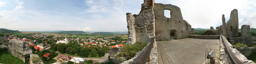Hrad Beckov - západný palác