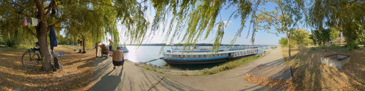 Relaxing at the Danube