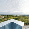 Panoramic view from Chateau Burgozone to the Danube river