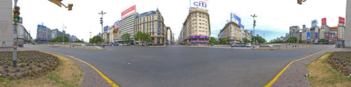 Avenida 9 de Julio y Corrientes