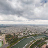 View from Tour Eifel, Paris, France